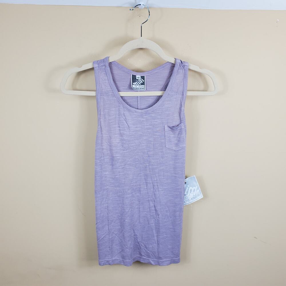 Young, Fabulous & Broke Mini Tunic Tank in Gray Size 12
